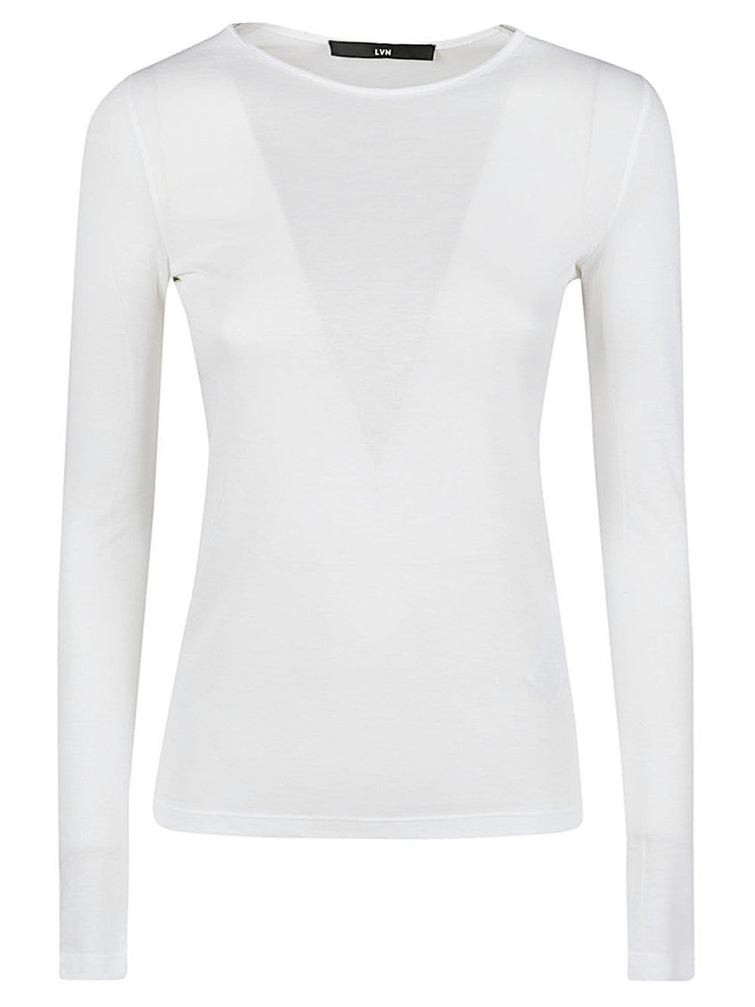 White Solid T-Shirt 1