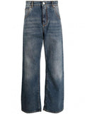 Blue Easy Fit Denim Jeans 1