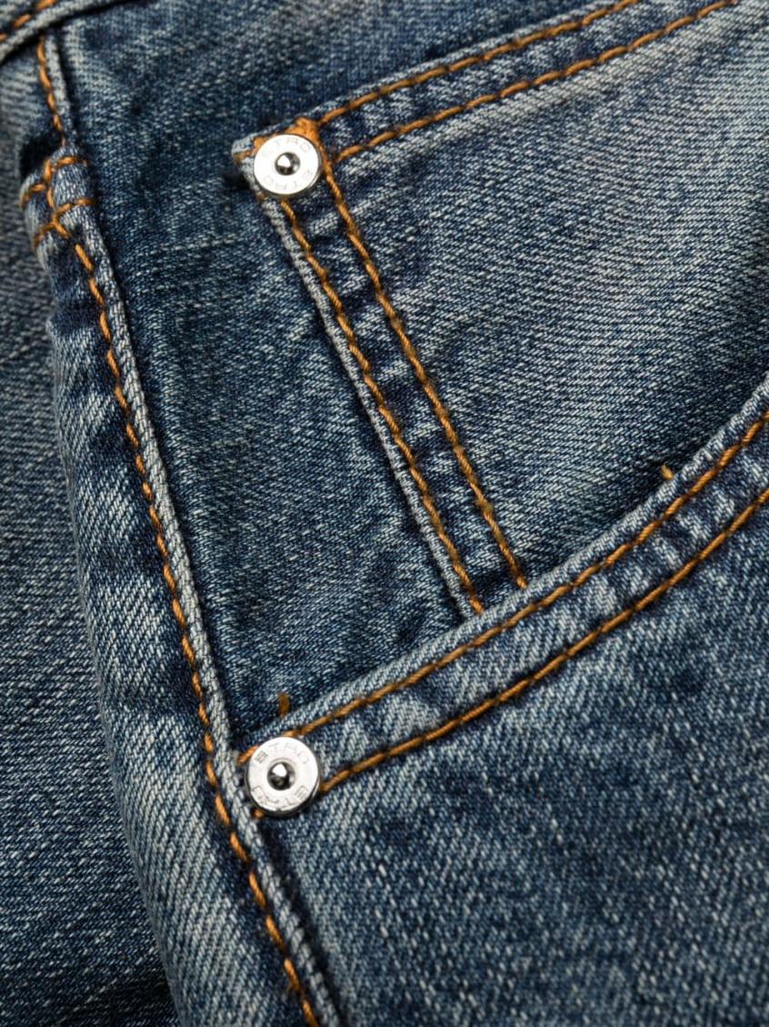 Blue Easy Fit Denim Jeans 3