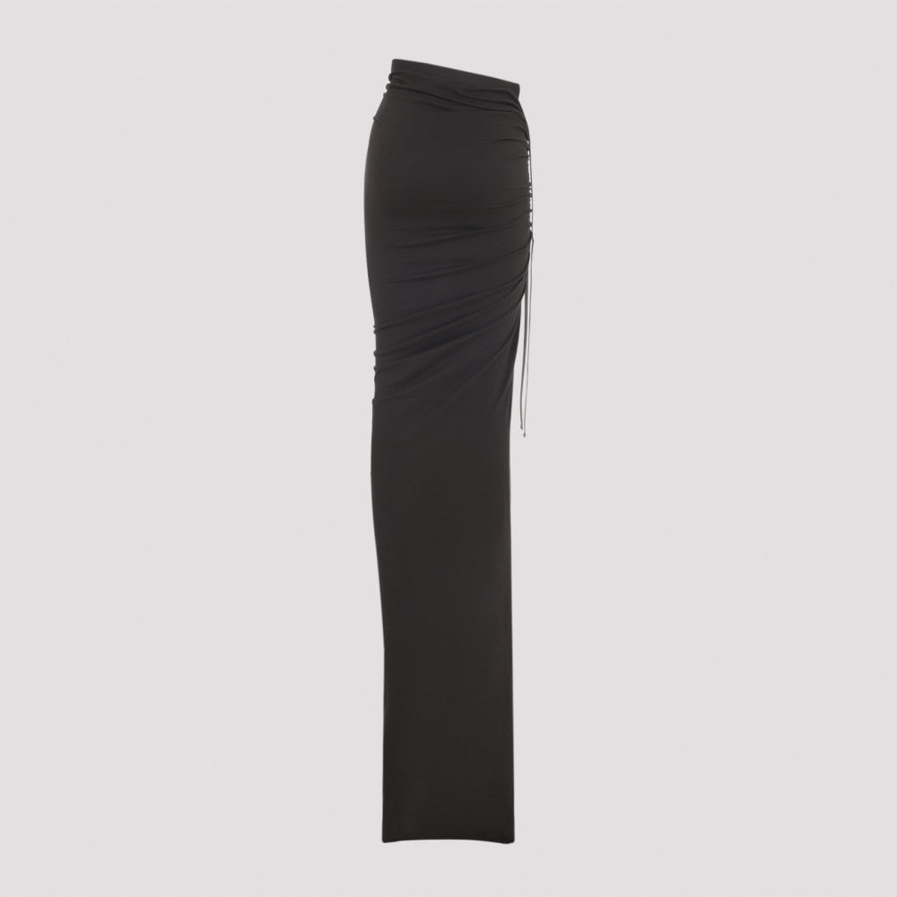 Black Maxi Skirt 4