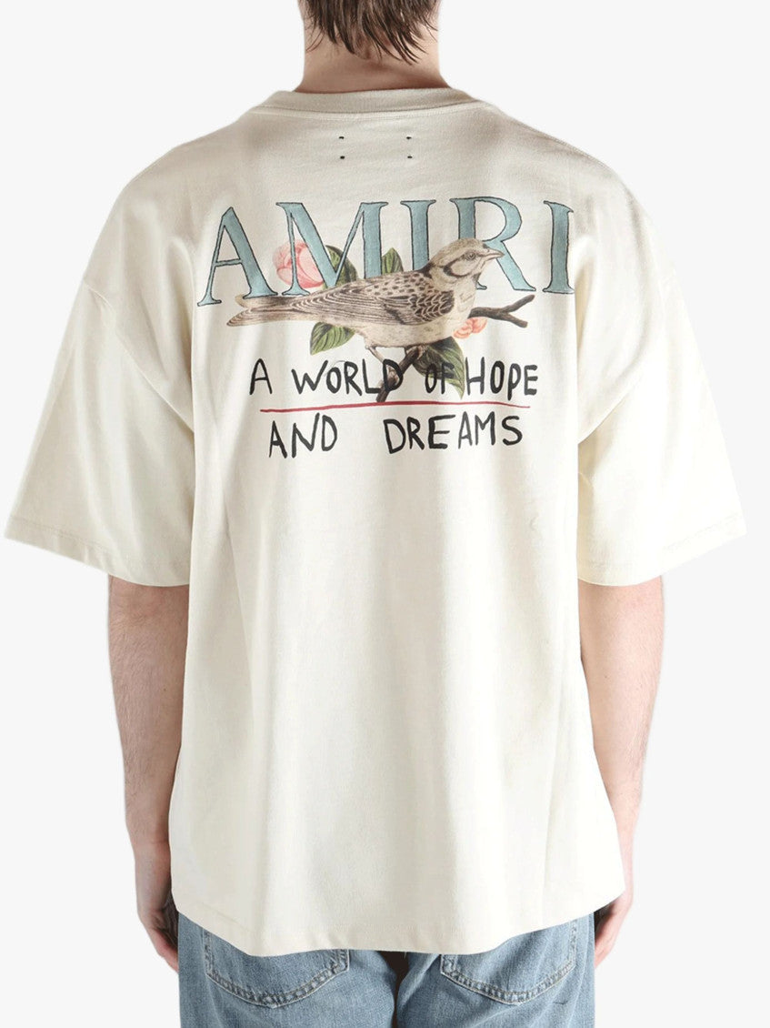 Beige Graphic Print T-Shirt 4