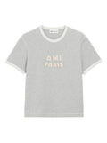 Grey Logo Patch Shirt 1