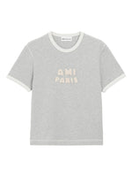 Grey Logo Patch Shirt 1