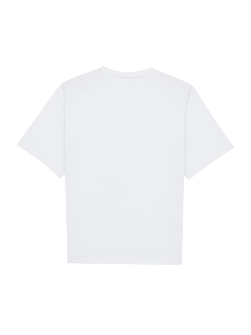 White Crew Neck T-Shirt 2