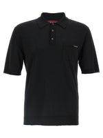 Black Logo Polo 1