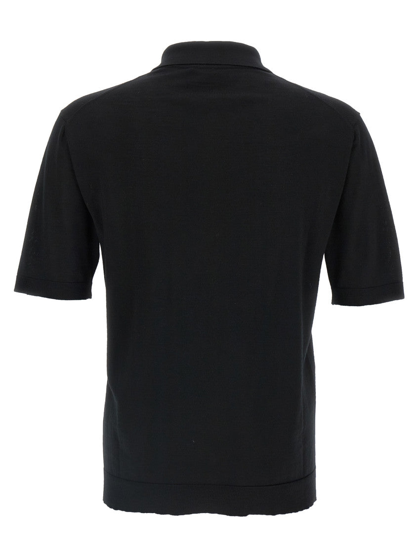 Black Logo Polo 2