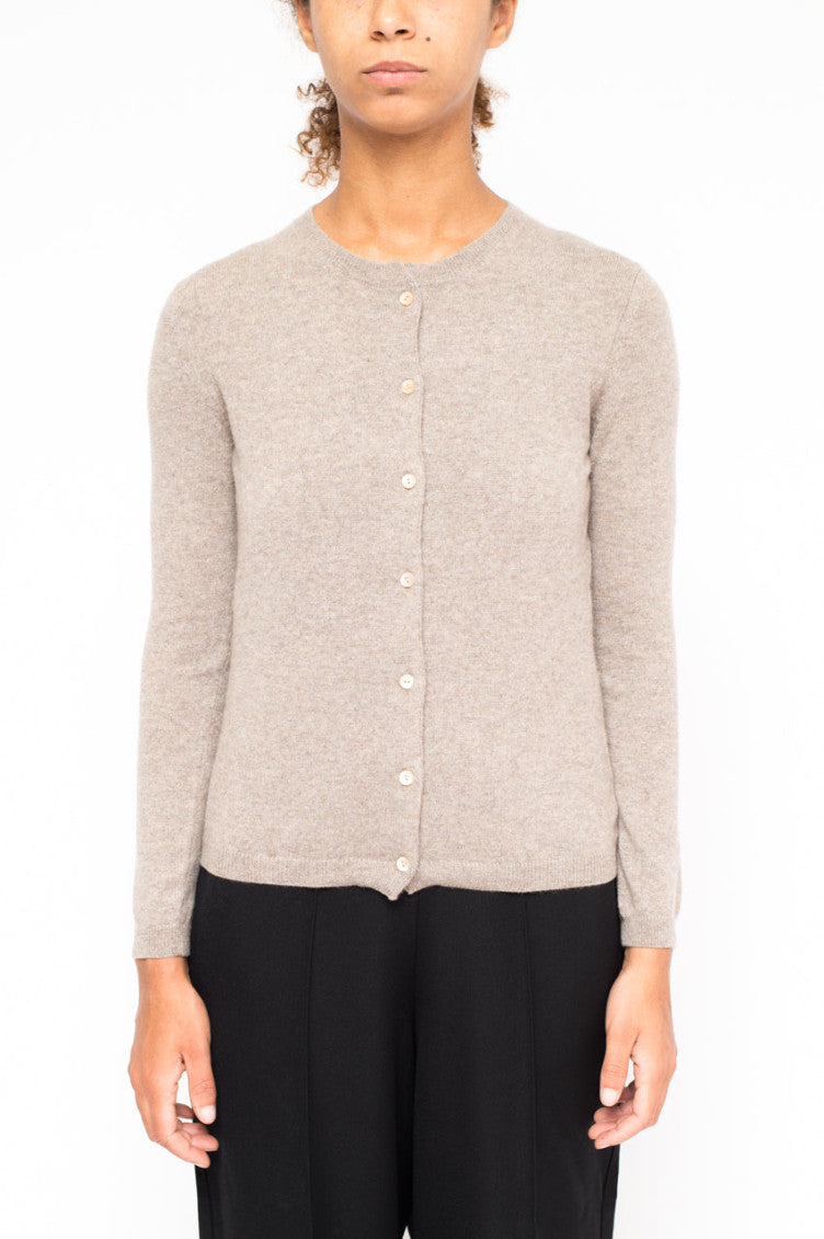 Beige Cashmere  Cardigan 1