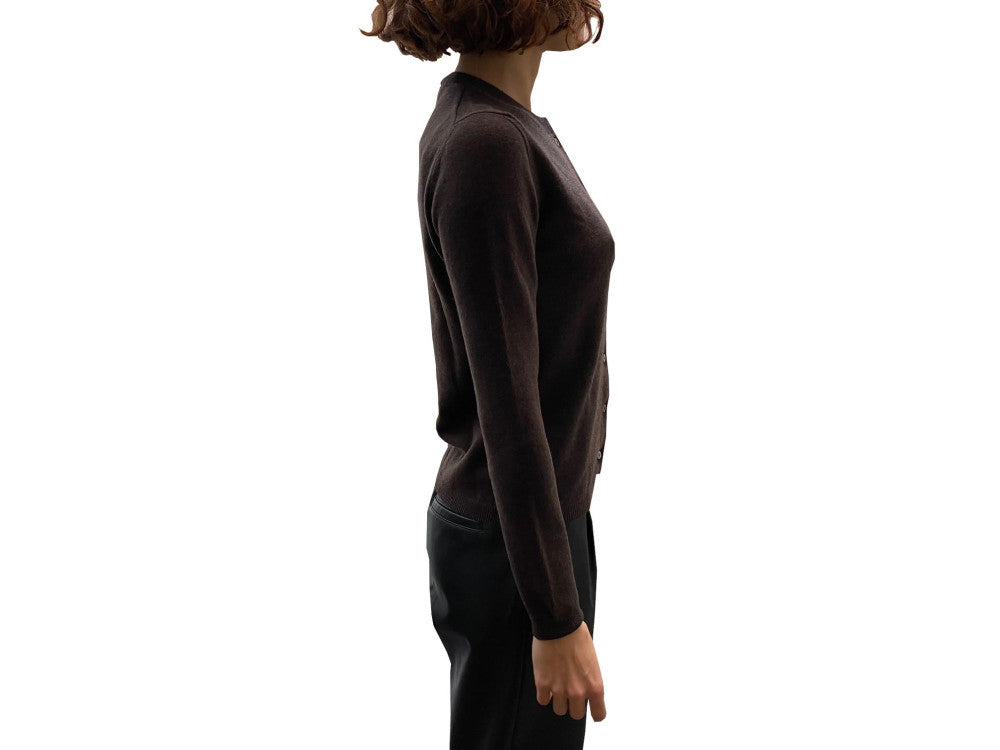 Brown Cashmere  Cardigan 2