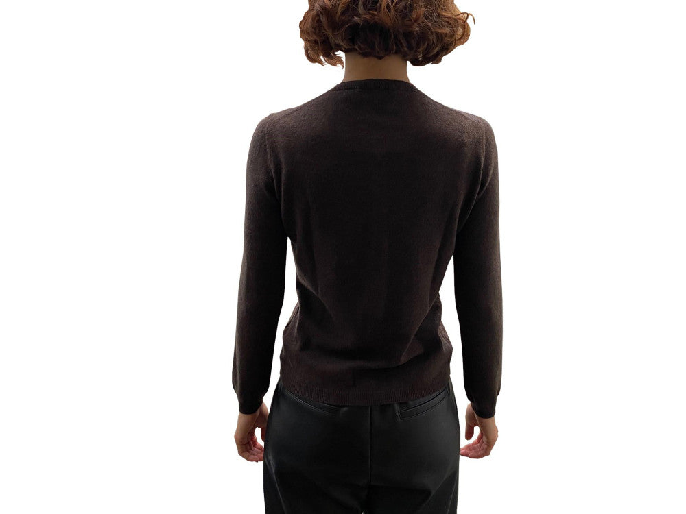 Brown Cashmere  Cardigan 3
