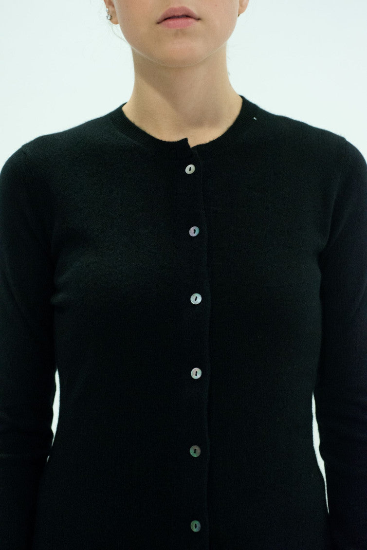 Black Cashmere Cardigan 2