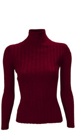 Maroon Highneck Pullover 1