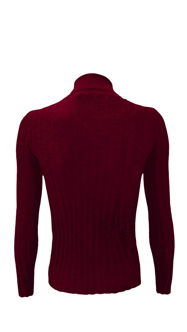 Maroon Highneck Pullover 3
