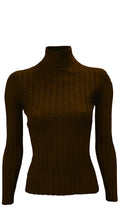 Brown Highneck Pullover 1