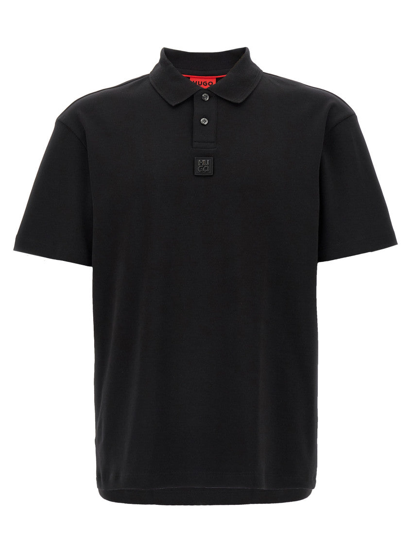 Black 'Deabono' polo shirt 1
