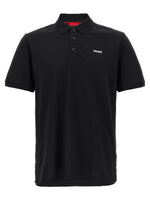 Black 'Donos222' polo shirt 1
