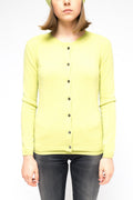 Light Green Cashmere Cardigan 1