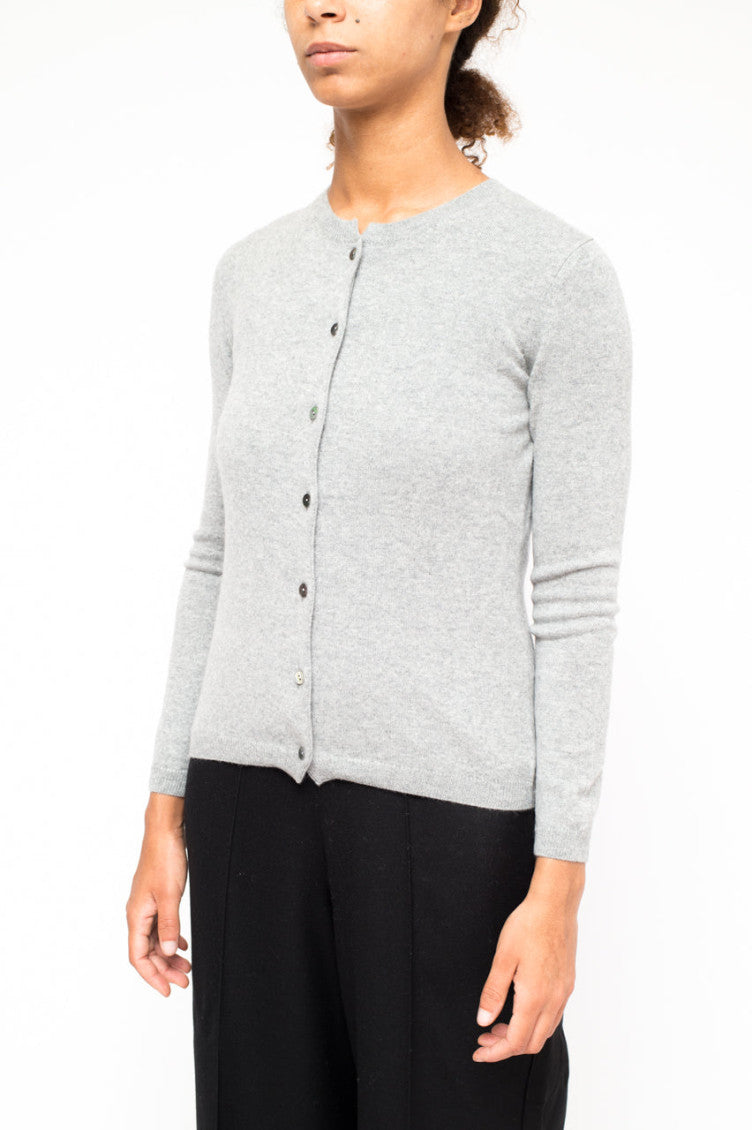 Grey Cashmere Cardigan 3
