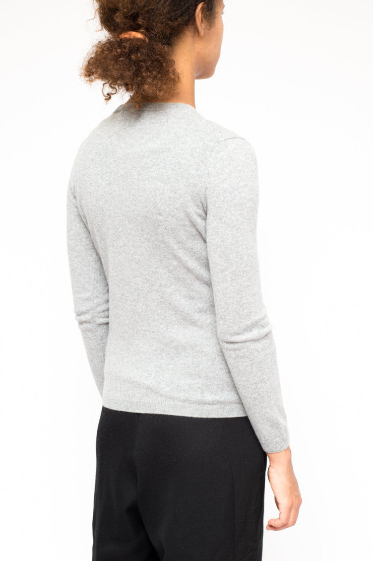 Grey Cashmere Cardigan 4