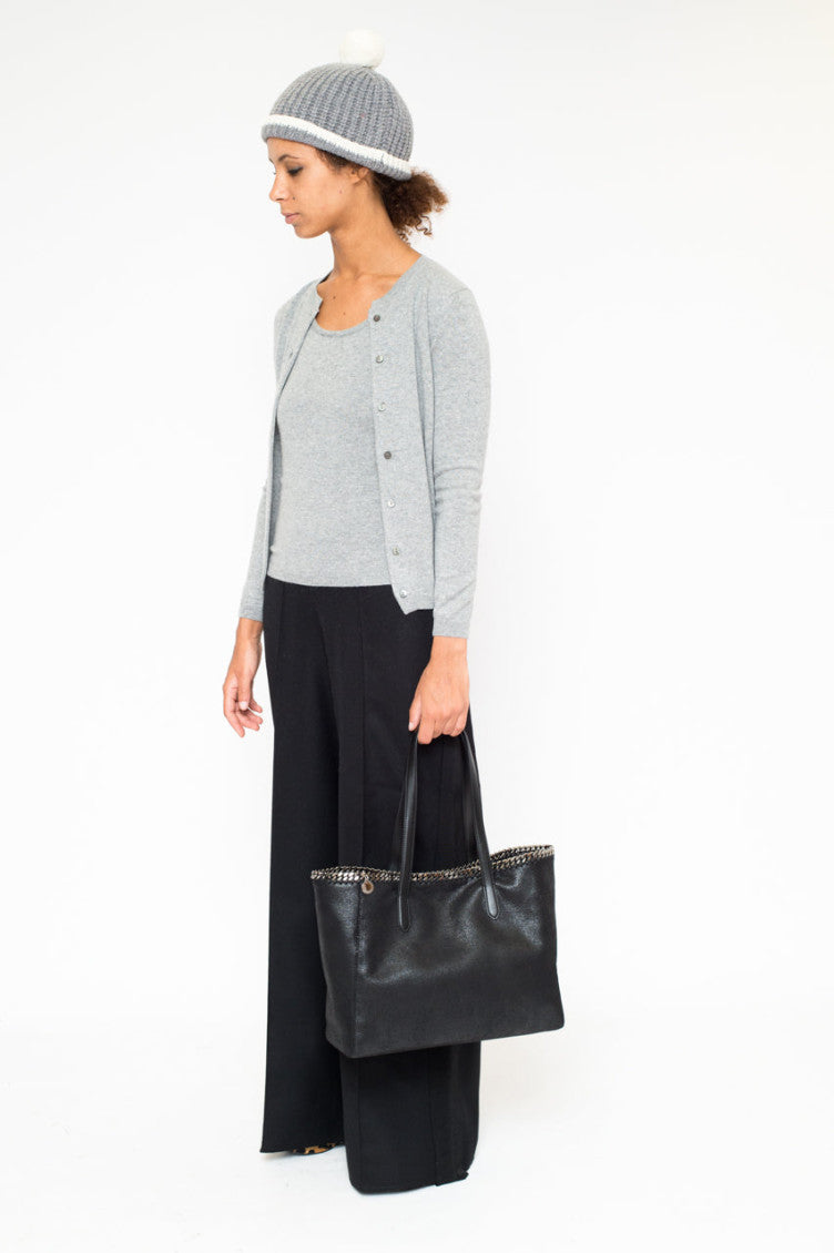 Grey Cashmere Cardigan 5