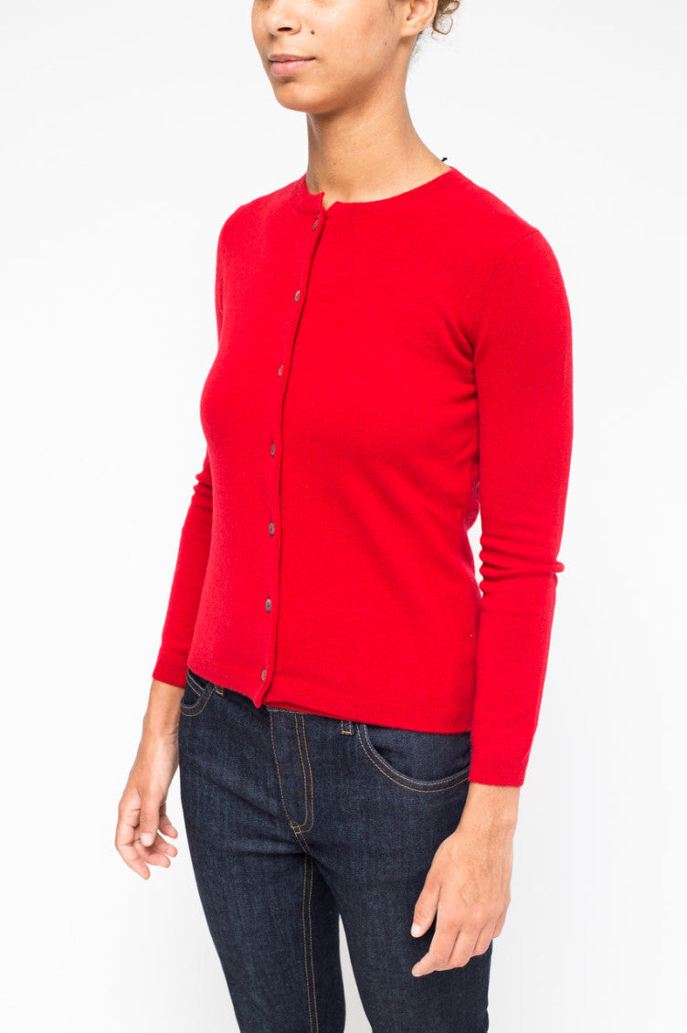 Red Cashmere Sweater 3