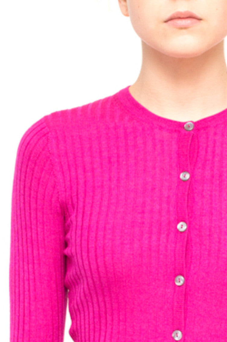 Light Pink Cashmere Cardigan 2