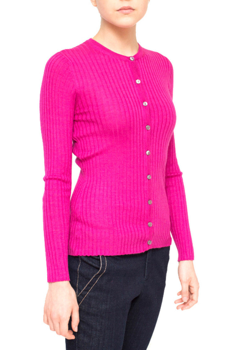 Light Pink Cashmere Cardigan 3