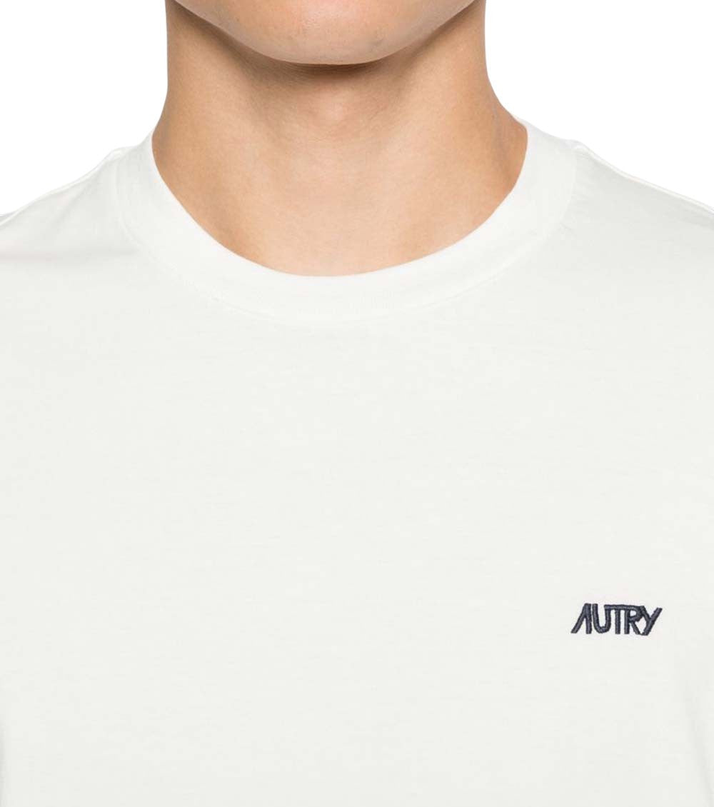 White Logo Long Sleeve T-Shirt 4