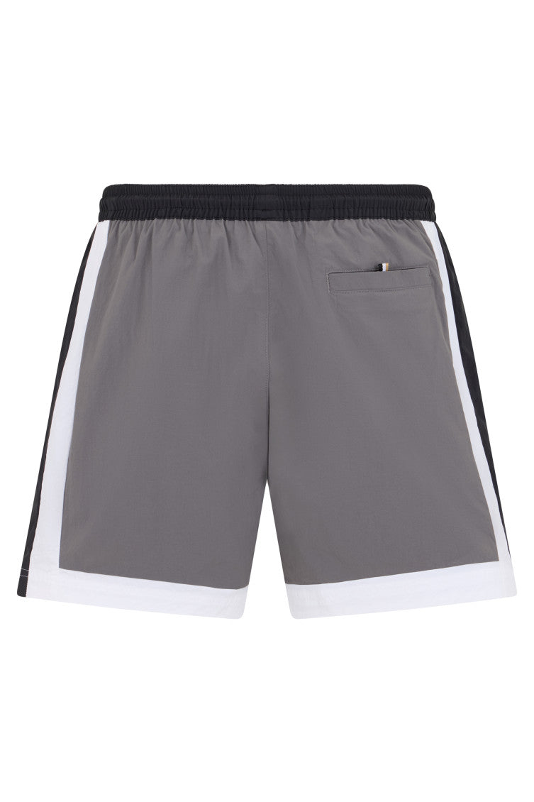 Grey Drawstring Sports Shorts 2