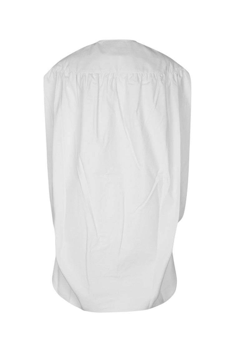 White Crew Neck Mini Dress 2