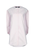 Light Pink Crew Neck Mini Dress 1