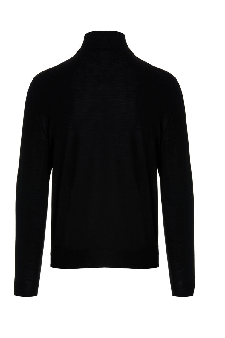 Black Polo Neck Sweater 2
