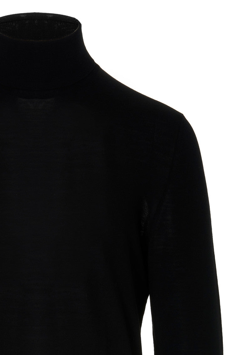 Black Polo Neck Sweater 3