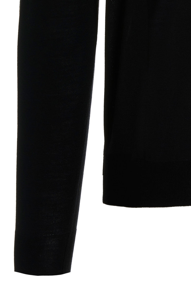 Black Polo Neck Sweater 4