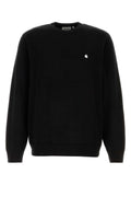 Black Crewneck Logo Sweater 1