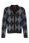 Multi Color V-Neck Embroidered Cardigan 1