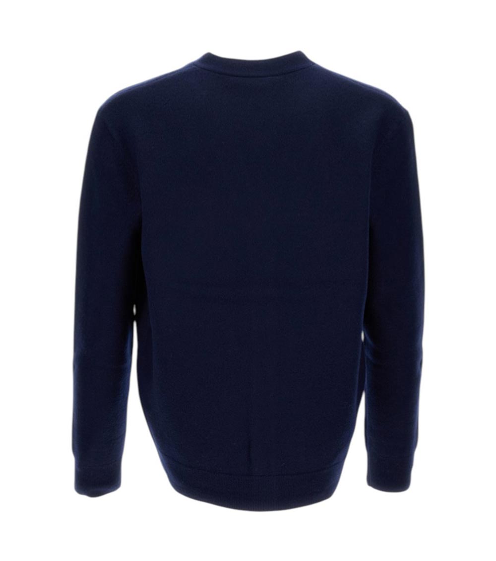 Dark Blue Wool Cardigan 1