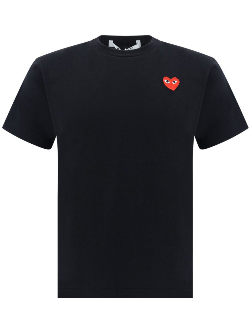 Black Heart Cotton T-shirt 1