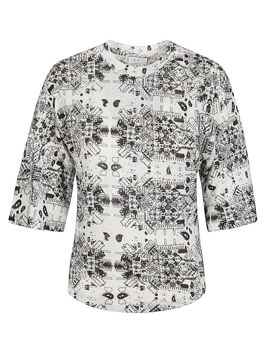 White Walia Linen T-shirt 1