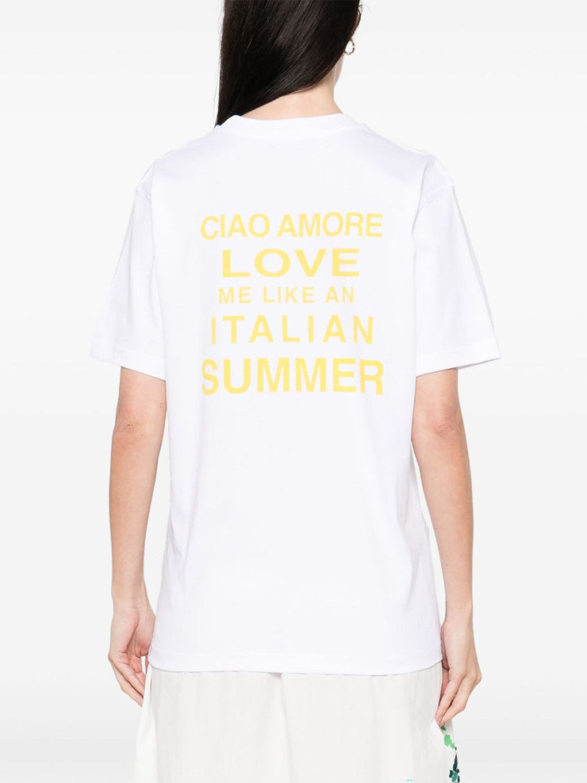 White Crew Neck T-shirt 5