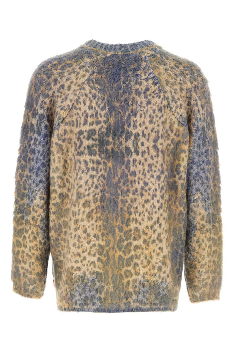 Multi Color Printed Cotton Blend Cardigan 2