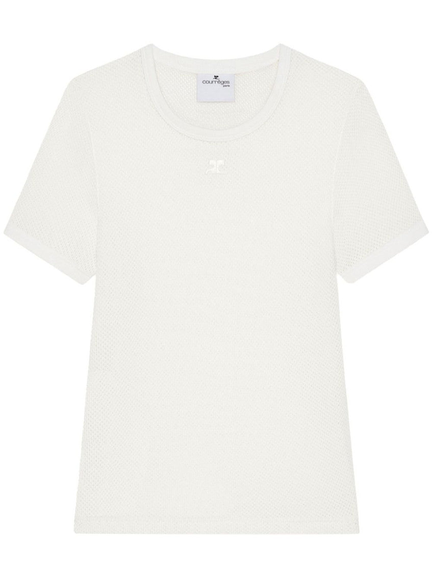 White Mesh T-shirt 1