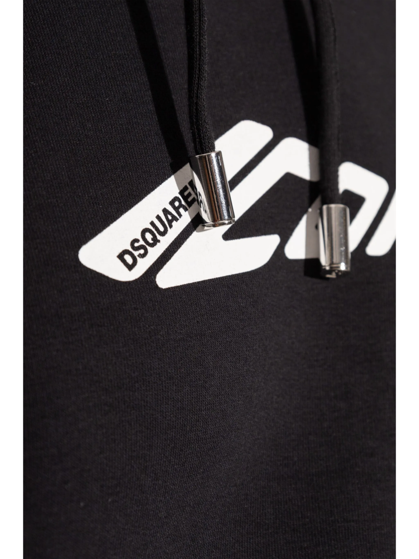 Black Logo Hoodie 5