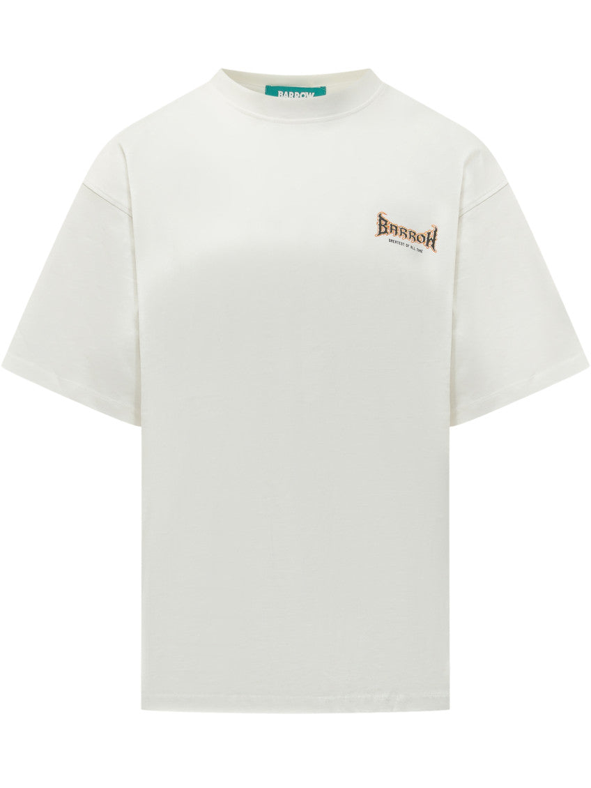 White Crew Neck T-Shirt 1