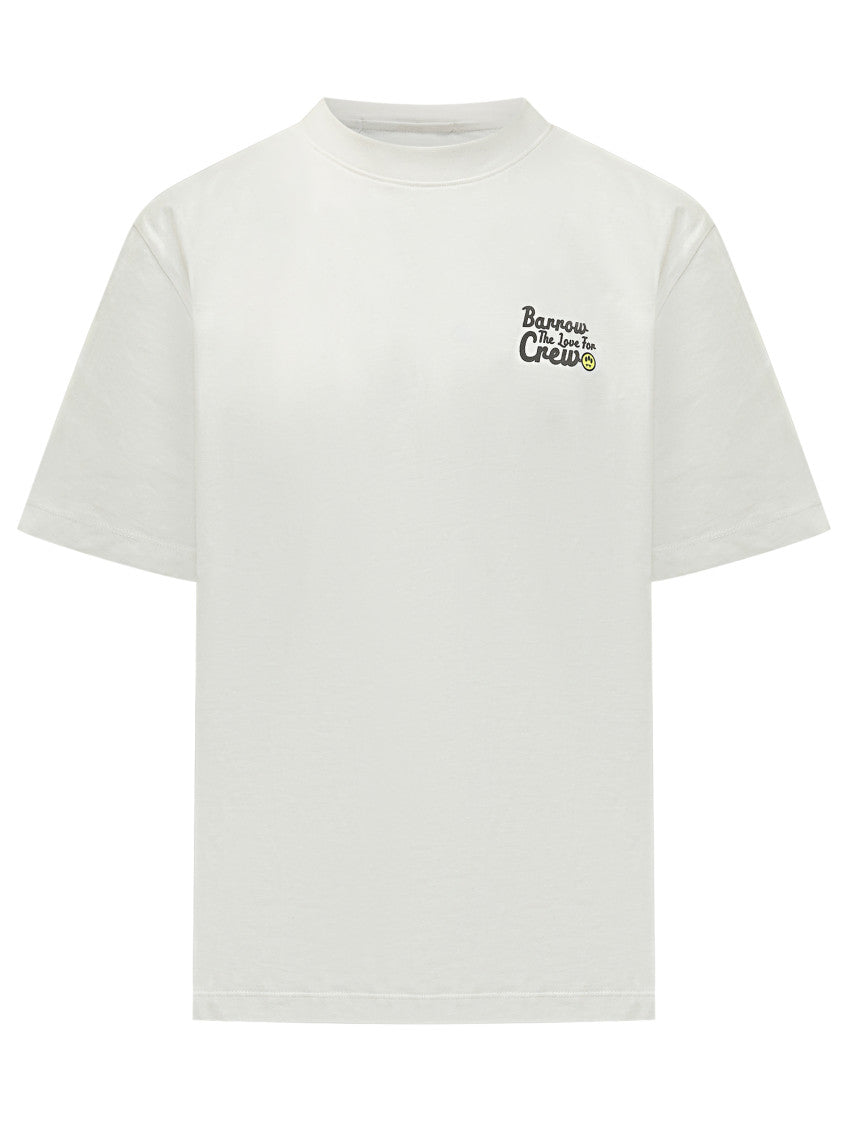 White Crew Neck T-Shirt 1