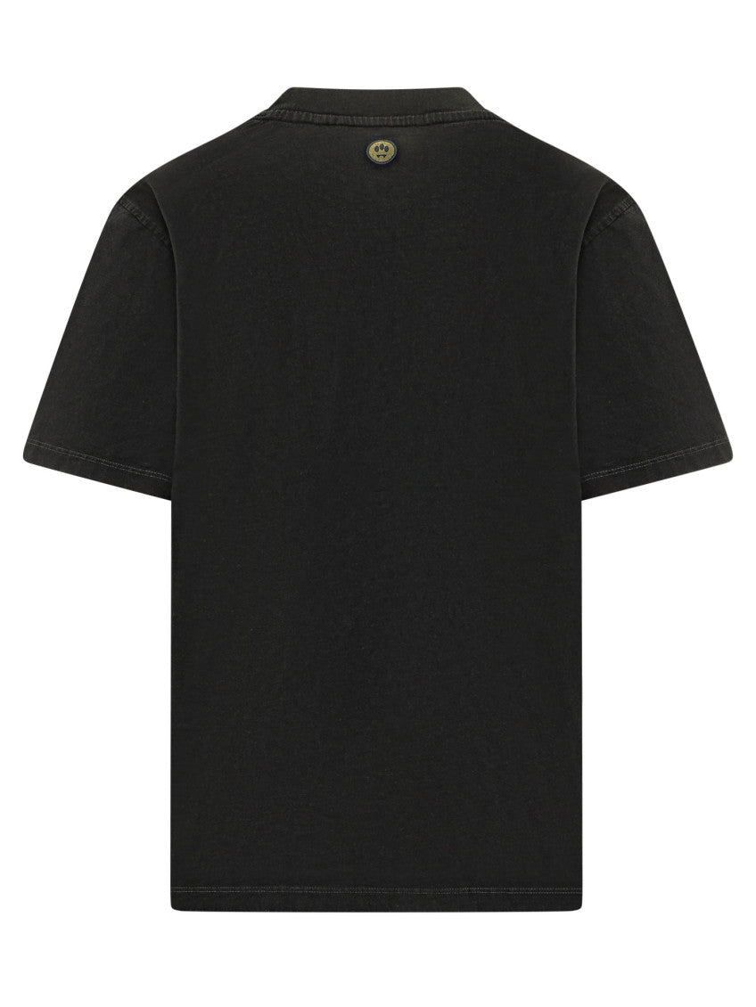 Black Crew Neck T-Shirt 2