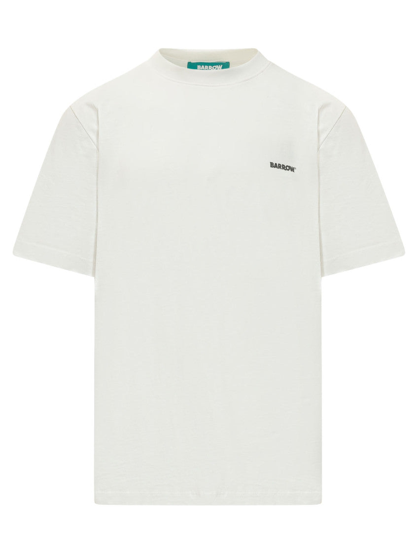 White Crew Neck T-Shirt 1