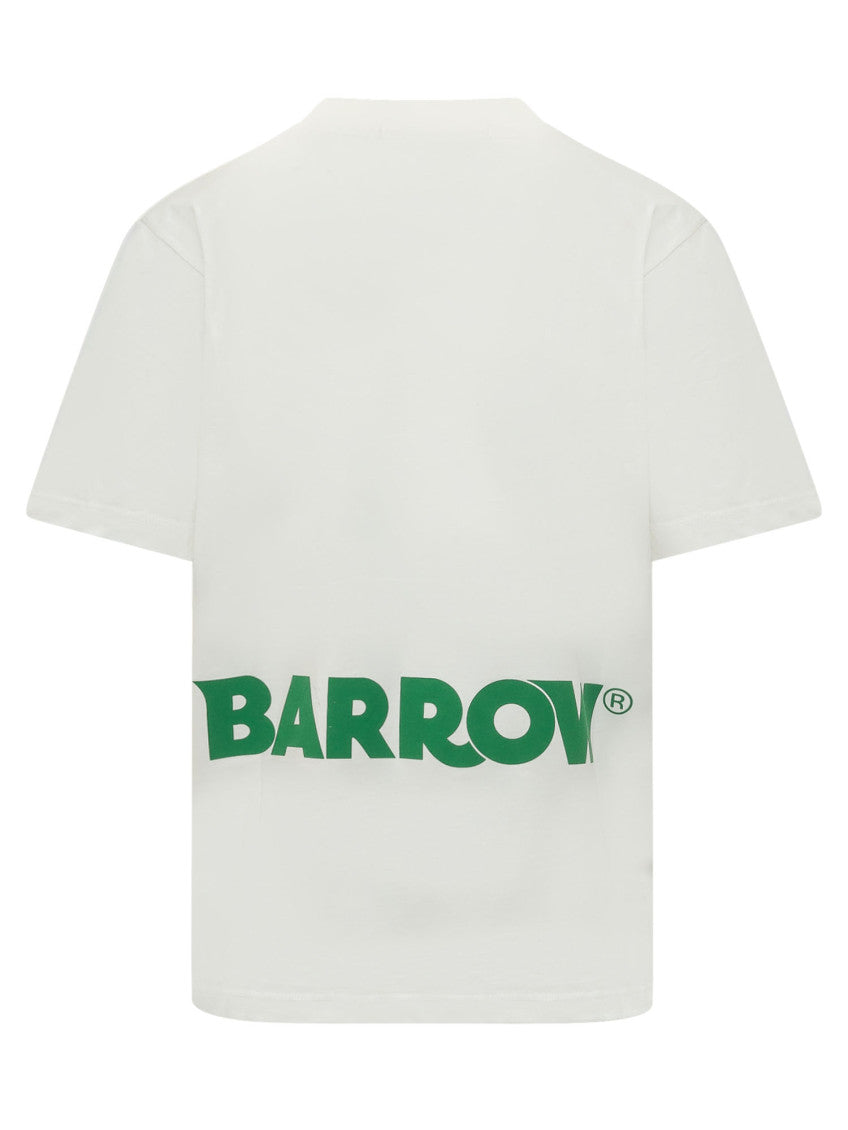 White Crew Neck T-Shirt 2