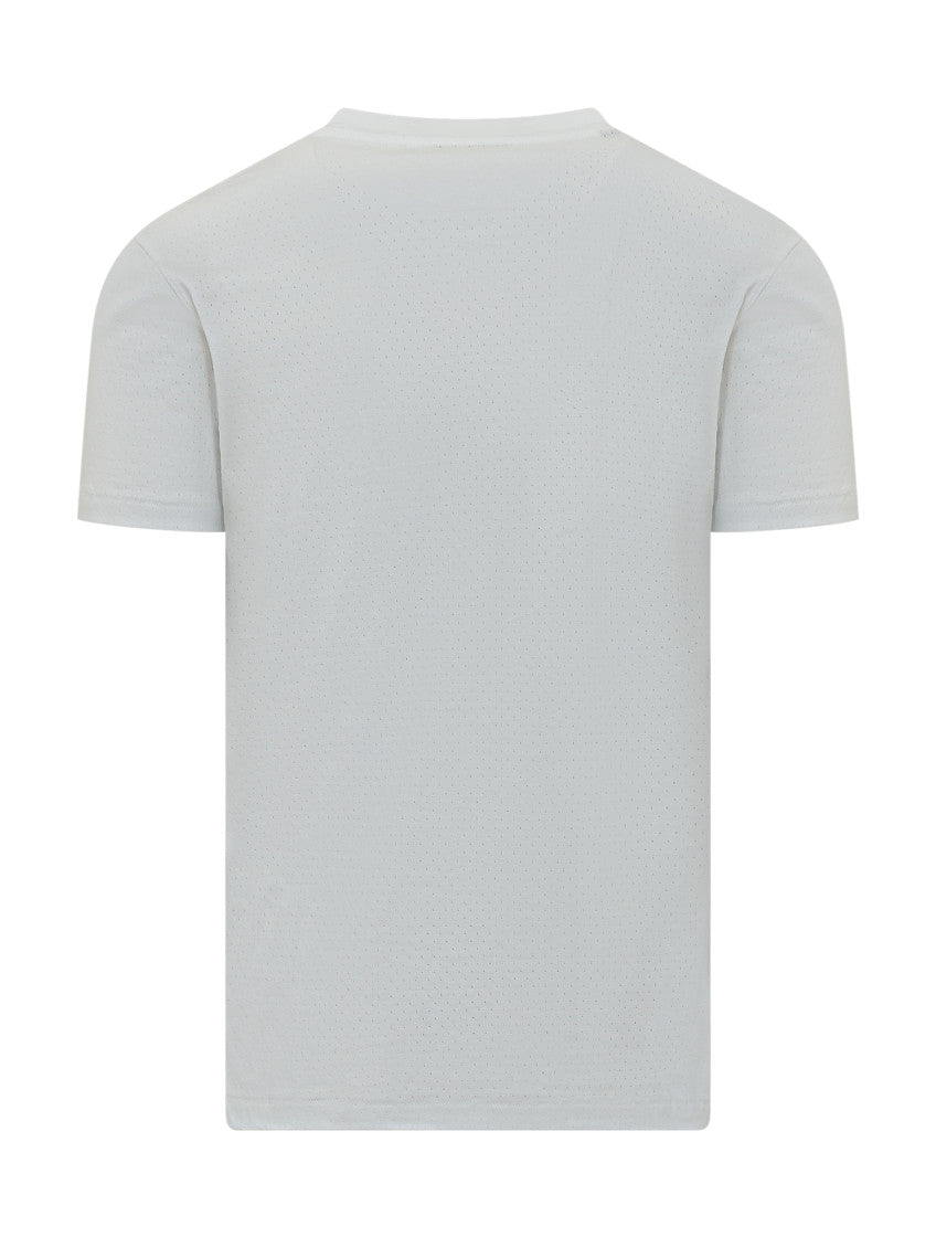 White Crew Neck T-Shirt 2