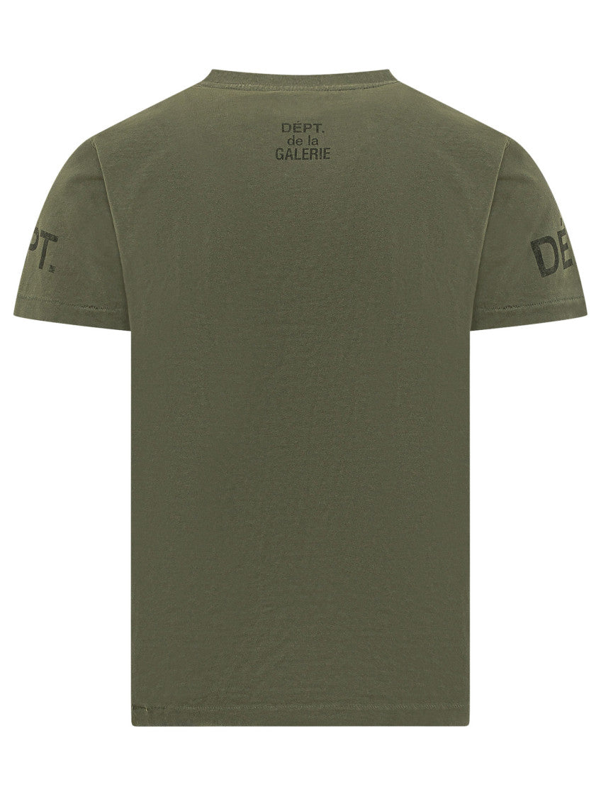 Green Crew Neck T-Shirt 2