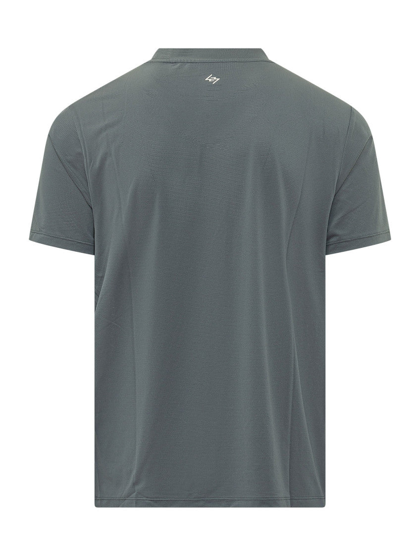Grey Crew Neck T-Shirt 2